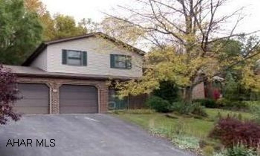 Spacious multi-level in Bel Aire Estates. Bellwood Antis schools! Hardwood & ceramic tile floors, central air, 3 car garage. Very convenient to I-99. Subject to short sale AND PRICED ACCORDINGLY. Call John for more info 207-1250. Spacious multi-level in Bel Aire Estates. Bellwood Antis schools! Hardwood & ceramic tile floors, central air, 3 car garage. Very convenient to I-99. Subject to short sale AND PRICED ACCORDINGLY. Call John for more info 207-1250.