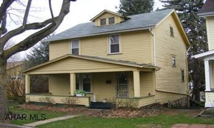 Lots of potential! House needs work - Nice area near the campus. Hardwood floors and large attic. Call Dianne 329-1856.