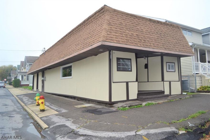 INVESTOR OR ENTREPRENEUR?!!? Here is your opportunity to OWN your very own space that would be ideal for an office, corner store, beauty shop & MORE!  Currently an open floor plan with plenty of space to take advantage of.  New furnace & wiring (2017), new ceiling & paint in main space.  Handicap accessible inside with an ADA ramp & bath.  Add some flooring for a personal touch & get ready for business!  Zoned light commercial.  Two storage units towards back of building are a great convenience as well.  If commercial space isn't want you desire, this space could easily be transformed into a residential layout for rental income.  Call for more information or to set up a showing today!