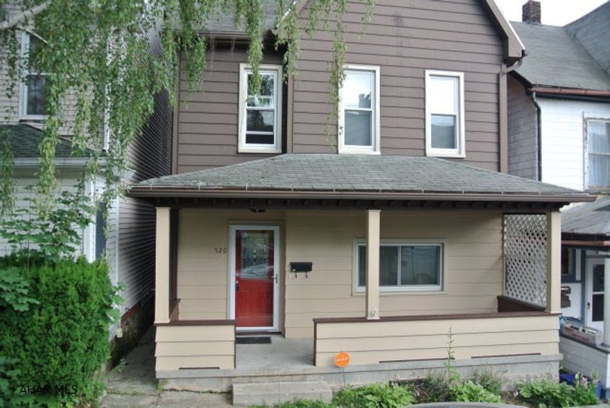 This magnificent 2 1/2 story home is very surprising.  When you walk into this nicely remodeled home....you get way more than you expect!  You will find newer flooring throughout, Fresh paint, new door and window trim, and best of all....This amazing Kitchen!  It has new Hickory cabinets, new counter tops, Newer appliance, a beautiful fully tiled back splash and updated flooring with a eat-in area right in the kitchen.  The rest of home gives you nice sized rooms, updated windows, new light fixtures, and as a bonus..they even added bigger closets to the bedrooms. And, Check out this bathrooms with its magnificent tile work and updated bath and vanity.  Its fenced backyard, along with the Off-Street Parking is just another reason this home a great catch with this great price!!