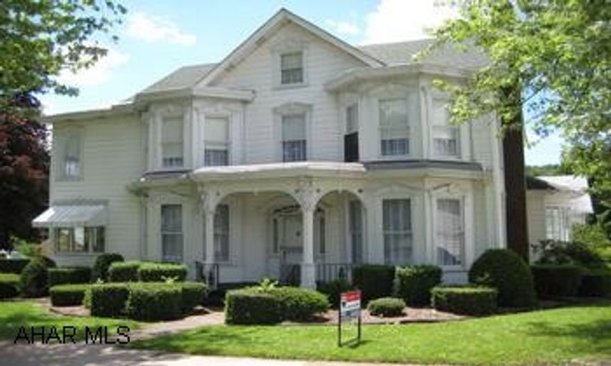 Beautifully Maintained Victorian - Rich In History - Totally Updated - Freshly Painted - Crown Mold Throughout - Gorgeous GRAND - PRESTIGIOUS HOME - New Carpet Throughout - Many Built-In's - Updated Bath - Crown & Dental Mold Chair Rail - High Ceilings - Back Staircase - 30 Yr. Shingle - Newer Furnace - Security System - Walk Up Finished Attic - Was Hegarty Mansion - Near Park