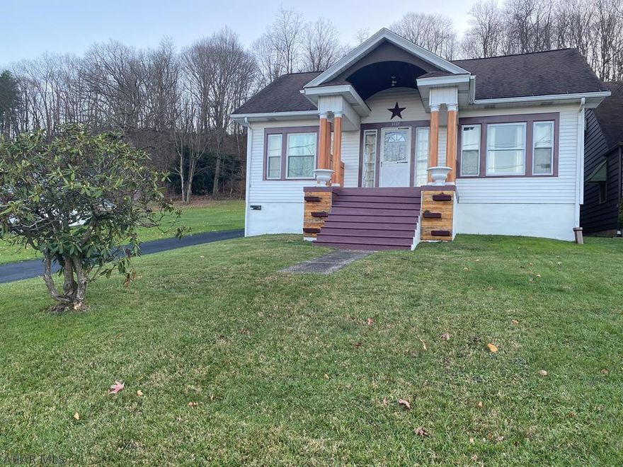 This house has everything you are looking for - first floor bedrooms, completely remodeled, lots of storage room, garage, and great yard!  This 2 bedroom, 1 bath house has beautiful hardwood floors.  The basement is very clean and open - think great rec room!  You have a bonus room upstairs with potential for media room, bedroom, office, or playroom! Gorgeous new kitchen with newer flooring, countertops and appliances. The backyard has a patio area for outdoor dining and a fire pit. All the furniture and appliances stay (only the wall decorations will go with seller)! All of this near Weaver Falls and Raystown Lake! Come see this great gem!