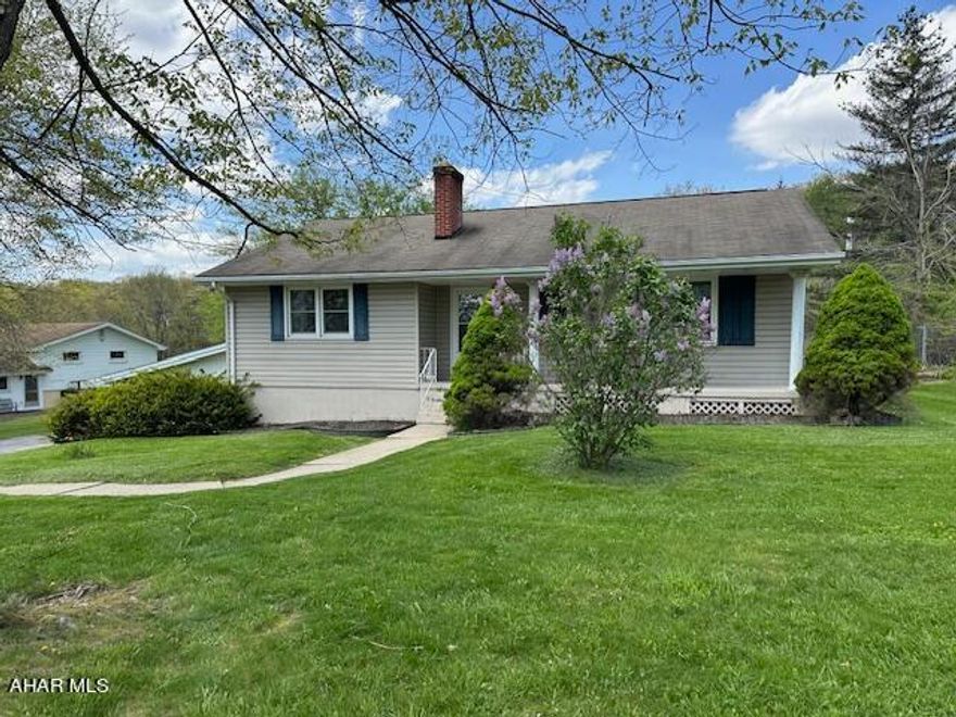 Looking for a home in the in Hollidaysburg Area School District?  Check out this 3 bedroom home ready for your personal touches.  Loads of closets and storage space, sturdy hardwood floors, and practically new hot water tank, furnace and AC unit.  You will love the room outside also whether you are enjoying the private porches or playing in the backyard. Plenty of parking for all of your guests.