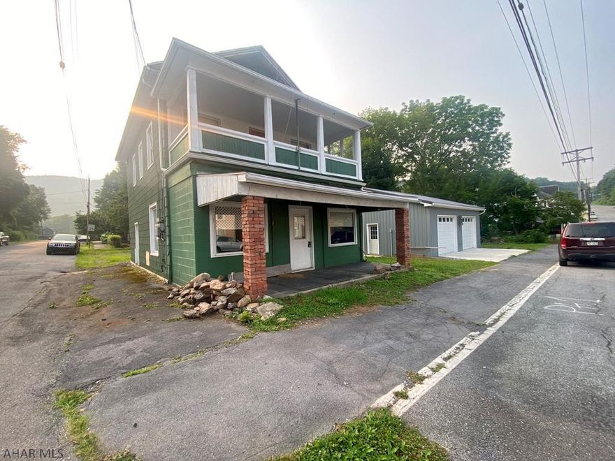 Looking for something with endless potential?  This is it!  Located in the heart of Saxton this property has all of the options.  The exterior features over a quarter of an acre on a corner lot with a newly added 2 car detached garage.  Inside you have the potential for two separate rental units, or it can be finished to be a single family home. Multiple boat launches are just miles away!  With close proximity to the lake, this is something you will not want to miss!