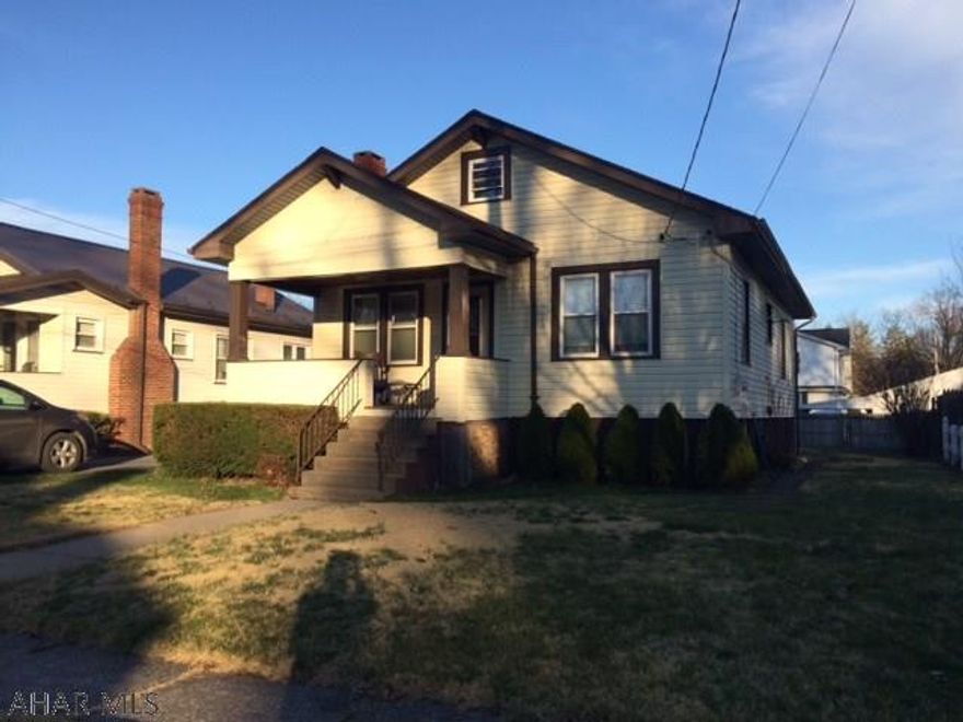 You can't get closer to the campus than this! Just steps to the Altoona Penn State Campus and its beautiful grounds.  This darling efficient and cozy 2 bedroom home has been updated with newer kitchen, new windows, vinyl siding, central air and more. Close to shopping, hospital and transportation.  Don't miss this one!