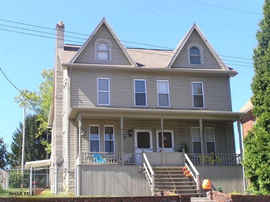 Good looking, well maintained Duplex.  Currently both sides are tenant occupied - move in condition!  Convenient location - near the YMCA.  Oversized detached 2 car garage.  Great price.