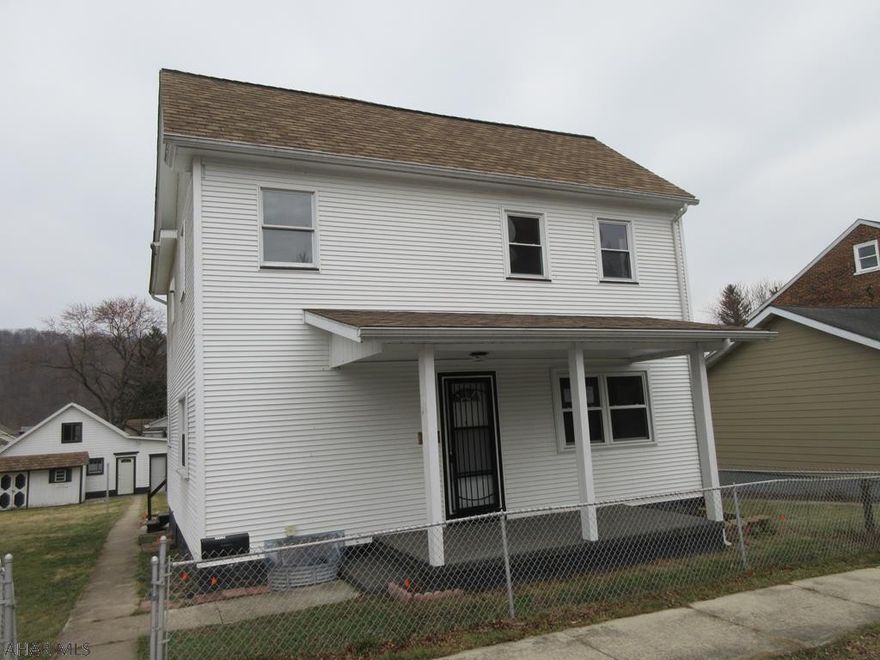 Check out 3D tour! Hollidaysburg Borough 2 story vinyl home with large eat-in kitchen w/ laundry area, enclosed porch, formal dining room, formal living room, 3 bedrooms and bath. Nice over-sized 3 car detached garage with workshop, shed. Property sold AS-IS. Seller will make no repairs. Offers must be submitted through HUD approved broker. Buyer pays both transfer taxes. Exclusive Agency. Equal Housing Opportunity. Marketed by Olympus AMS www.olympusams-re.com. www.HUDHomestore.com