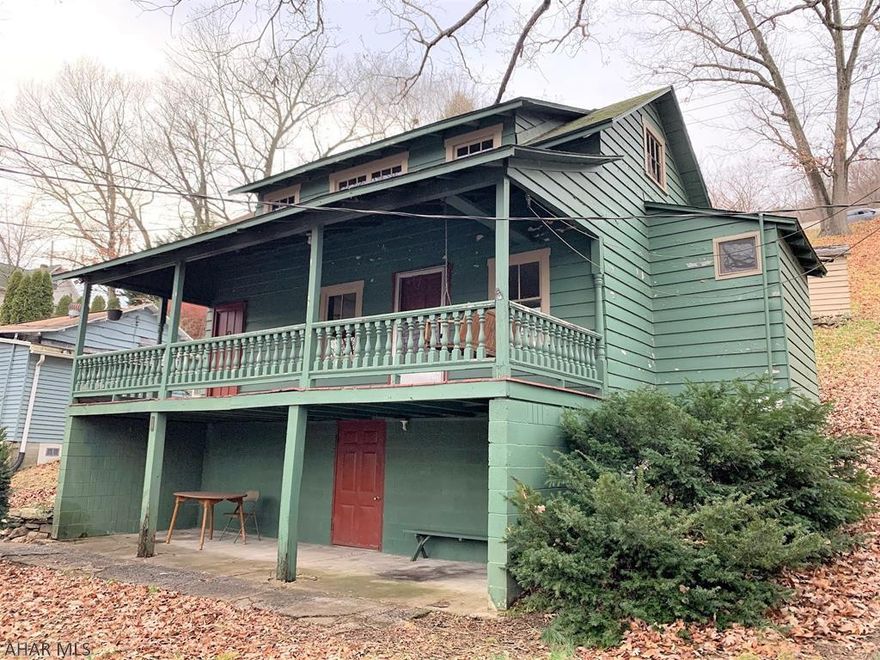 Looking for a getaway?? Check out this cape cod style cottage elevated above the Juniata River. Relax on the front covered porch while watching the river flow past remembering simpler times. It offers a living room with pine board floors, kitchen, full bathroom and two bedrooms on the upper level. Full concrete block walk-out basement, oil forced air heat and insulated walls. Drop the fishing lines in the water, go kayaking, canoeing or just enjoy the wildlife.