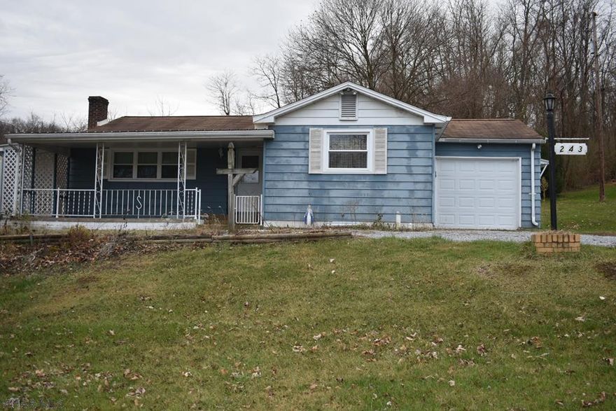 Enjoy privacy in this 3 bedroom 1 bath home that sits on a .33 acre lot on a private lane. This home has a 1car attached garage, 2 sheds, a new furnace and central air.