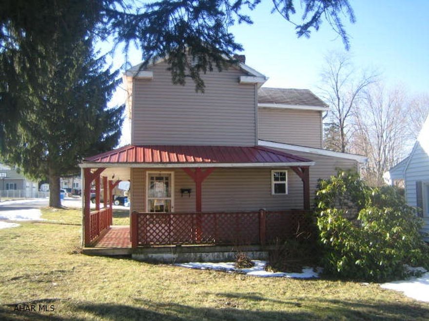 Cresson 2 story vinyl home in need of TLC, but could be nice with some effort. Large living room, dining room, 2 bedrooms, 2 baths. Nice yard and storage shed. Property sold as-is. Seller will make no repairs. Offers must be submitted through HUD approved broker. Buyer pays both transfer taxes. Marketed by MMREM.com. More properties at www.HUDhomestore.com. Exclusive agency. Equal Housing Opportunity.