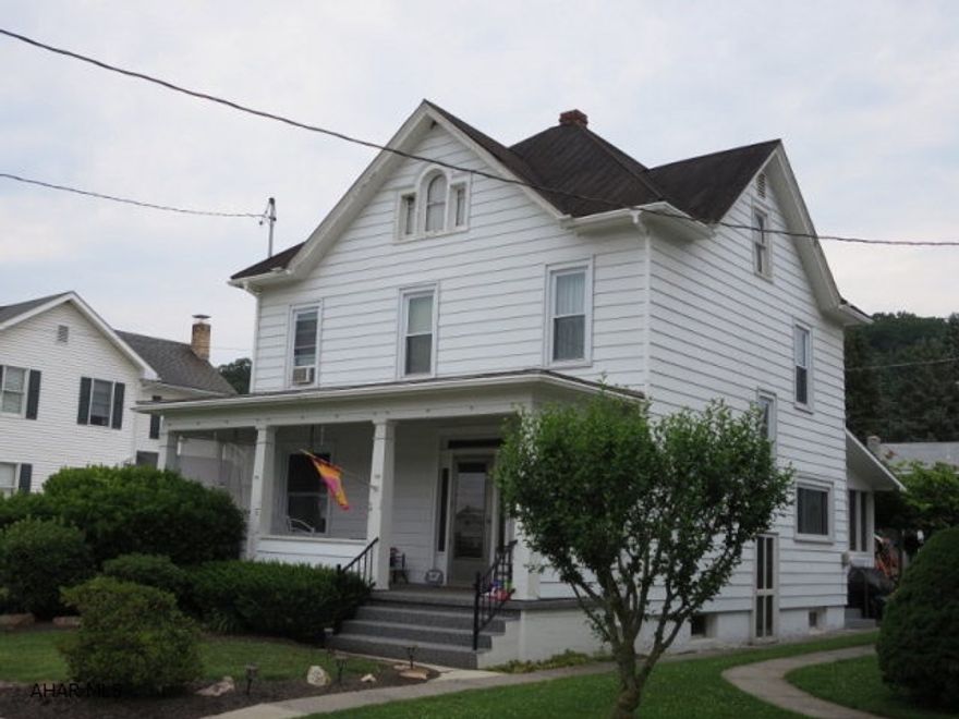 Classic 2 story, 3 bedroom home on pleasant, quiet street. Beautiful woodwork, large screened in back porch. All appliances included. Detached 2 car garage.