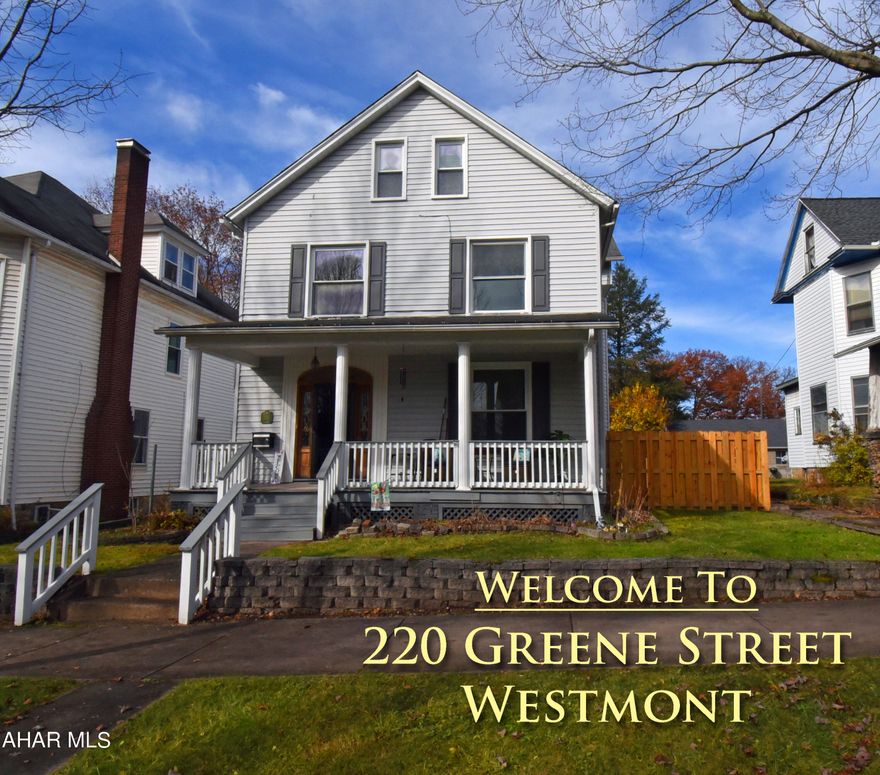 This charming 5 bedroom home sits within the tree-lined streets of old Westmont. The large foyer welcomes you into the first floor which radiates from the character of the beautiful woodwork. Two unique gas burning fireplaces add to the charm. The updated bath on the second floor has a shower and a designer bathtub. The third floor is fully finished and contains two of the bedrooms. A new wooden fence surrounds the large flat yard and the three car garage provides ample parking. Come and take a look.