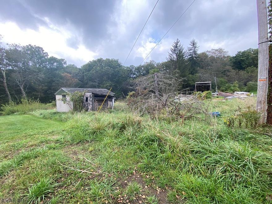 Private .532 acres set back on the end of the street just waiting for your new home.  Electric, water and sewer on the property.  Comes with lots of outbuildings. Property is being sold "AS IS" . Seller is unable to remove items left from the house or other items left on the property.