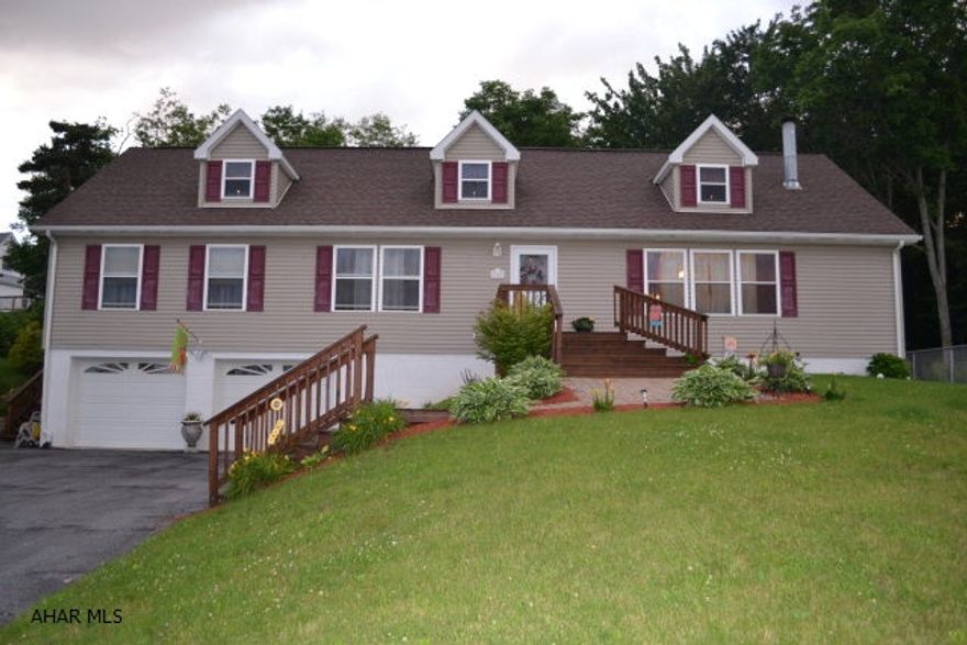 Looking for a spacious well maintained move in ready home? This one is for you. Great open floor plan, four large bedrooms,finished basement and lots of storage. Beautiful outdoor patio off kitchen. Adjacent to 300 acres of woods behind the home.   This property is real estate tax exempt due to its location until after 2013.  See details for more information about the exemption.