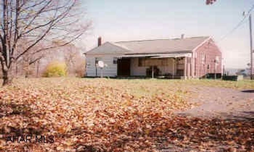 Nice Ranch home w/3BR/1BA on large lot w/view. Property includes oversized garage and small shed. Contingent on court aproval, 1st right to buy to Nancy Snyder at list price.