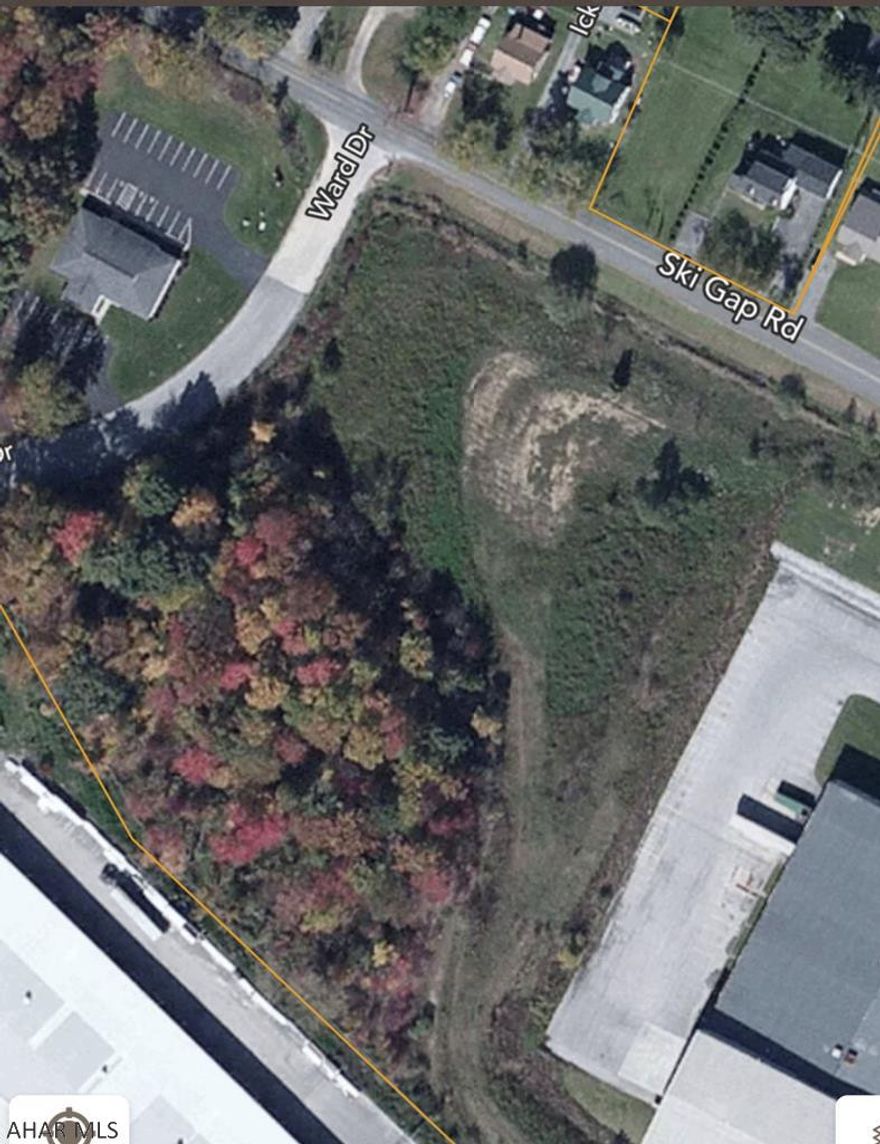 Commercial/Business corner lot with 3.44 acres. The vacant lot is situated in the Ward Industrial Park. All utilities are AVAILABLE but NOT ON SITE, which include Gas, Electric, Water and Sewer. Underground fiber optic cable at the edge of the property line.  Easy access of I-99 and located near a railroad. Property is surveyed and has been approved with building plans through System & Structural Engineering. This property would server as a House of Worship, Manufacturing, Professional Service, Warehouse, Office Building, Medical / Dental office and Storage Unit building.  The possibilities are endless. This site offer great road visibility and access off Ward Road.