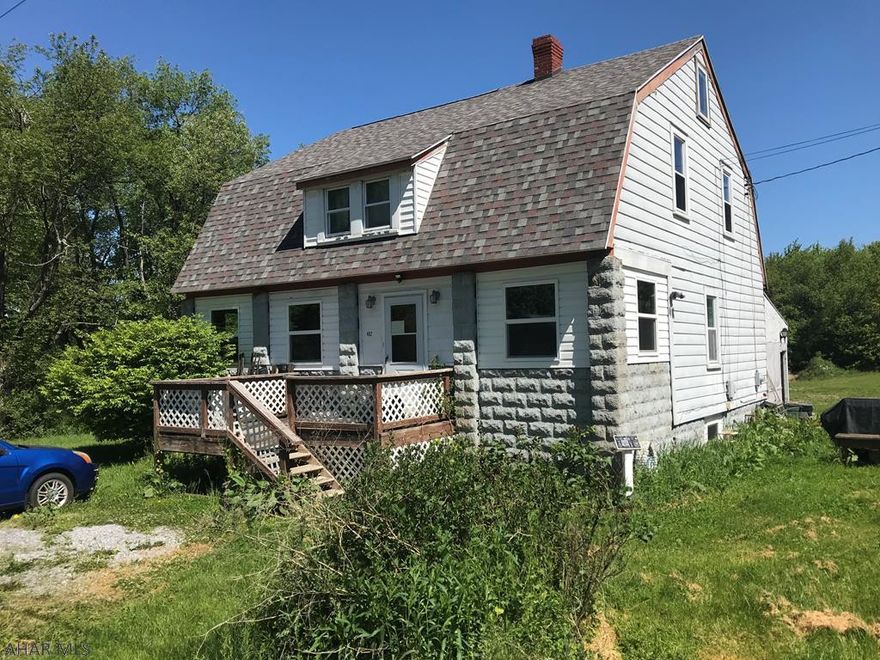 Nice location. Ready for remodeling. Lots of rooms. 100 amp circuit breaker panel, rewired to first floor and some to second floor.(1998). Shingle roof installed 3 years ago. Basement has 8' clearance.