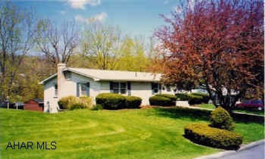 3BR/2.5BA Ranch home, large Family Room with Fisher Wood Burner. Bright and cheerful white brick ranch home on quiet street in preferred residential neighborhood. Paved drive with rear parking and security lighting. Features daylight walkout basement, large family room, modern kitchen with all appliances included. Redecorated inside and out. Freshly painted, new carpet. Situated in a desired location.