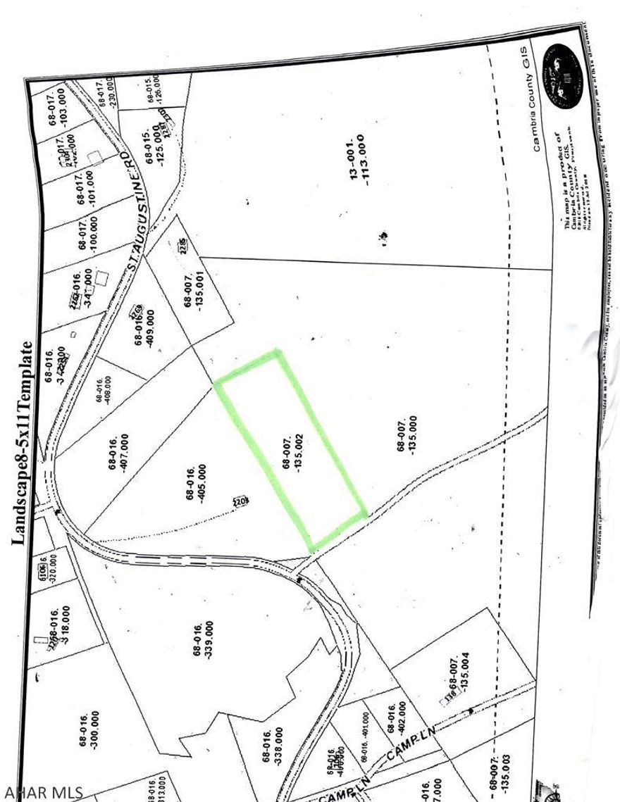 Treed raw land near Prince Gallitzin State Park. 3 wooded acres to do what you want. Great place for your gettaway!