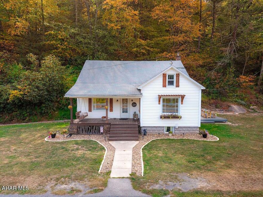 Escape to the mountains in this charming newly updated 4-bedroom, 1-bath home with vaulted ceilings in the primary bedroom and granite countertops in the kitchen.  Composite deck.  This home is tucked away near Blue Knob State Park. Just minutes from **Bob's Creek—known for some of the best fishing stocked with rainbow & brown trout.  This property is the perfect retreat for outdoor enthusiasts. You'll have easy access to three different lakes, hiking and biking trails, and year-round adventure at Blue Knob Ski Resort.
When you're ready for a change of pace, take a short drive into Historic Downtown Bedford, where you'll find unique shops, dining, and rich history around every corner. Whether you're looking for a weekend getaway, a hunting and fishing base, or a cozy family home with composite deck, this mountain property offers both relaxation and adventure right outside your door. Buyer to verify sq footage.