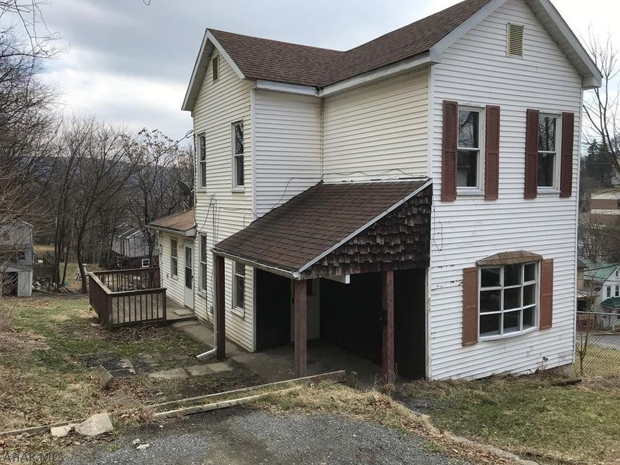 INVESTOR OR HOME OWNER - Great opportunity to purchase a freshly painted and carpeted home on double lot! Many updates including brand new paint and flooring throughout.  Newer kitchen and bath 1st floor laundry room as well as roof and thermopane windows. Nice deck and large private back yard with shed. Close to Altoona UPMC Hospital and Altoona Penn State Campus.