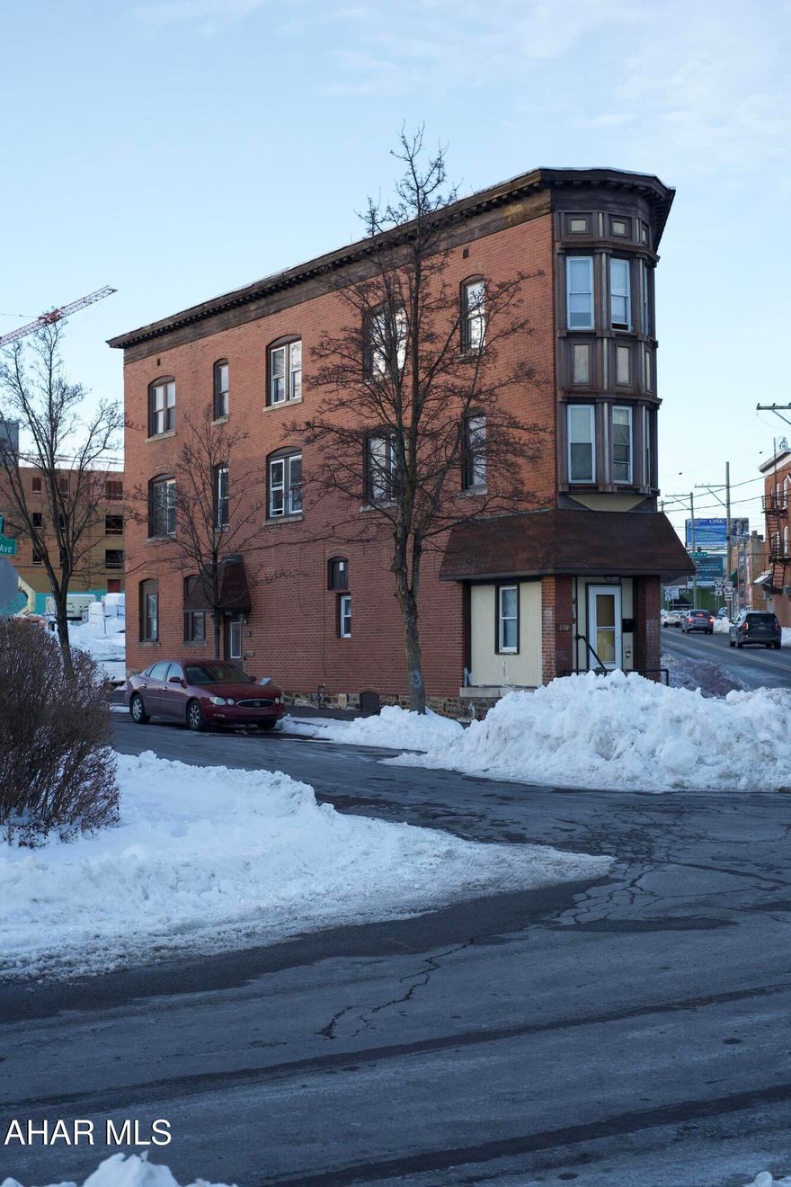 Address For Sale: 504 26th Street Altoona Pa 16602 
2525 6th Ave Altoona Pa 16602

Exceptional mixed-use investment opportunity featuring a fully occupied 9-unit apartment building alongside a thriving, fully leased restaurant. This income-producing property generates a strong gross annual income of $96,948, with immediate upside potential. One unit in the apartment building is currently utilized as an owner's office and can be easily converted into an additional rental unit to further increase cash flow.

Ideally situated next to the rapidly expanding Greystones retirement community, this property benefits from consistent demand and long-term growth potential driven by the area's ongoing development. With stable occupancy, multiple income streams, and value-add opportunity, this is a rare chance to acquire a turnkey asset in a highly desirable and evolving location.

8 tax parcels are included in the sale. 

01.06-06..-157.00-000
01.06-06..-156.00-000
01.06-06..-155.00-000
01.06-06..-151.00-000
01.06-06..-152.00-000
01.06-06..-154.00-000
01.06-06..-153.00-000
01.06-06..-149.00-000