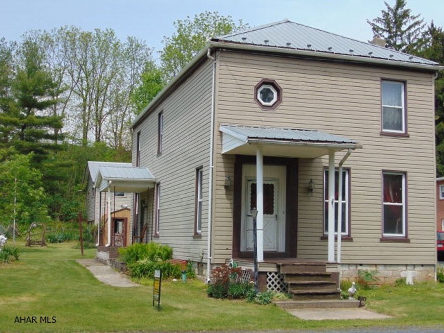 Own a piece of Central PA history in this 4 bedroom, 1 1/2 bath home with a barn, workshop, and storage shed.  Plenty of charm can be found in the built-ins and 12 foot ceilings throughout the home, but enjoy modern touches such as central air and paved walk ways.  Bring all offers!  Very motivated sellers!