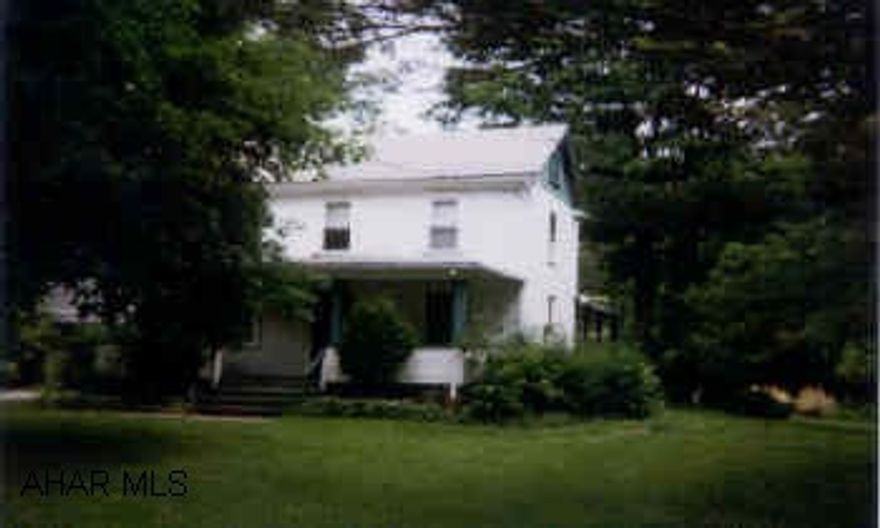 Juniata Gap home on .75+/- acre. Located across from elementary school. Most doors and windows are newer, 2-car attached garage w/opener, level lot, covered patio, 1 bedroom is captive.