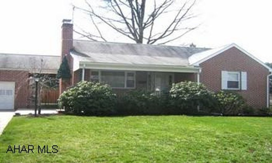 Move right into this beautiful brick Cape Cod in great location near schools. Hardwood floors, all newer appliances, wood burning FP in LR, gas FP in basement FR. Large level lot, private rear patio.  New windows. Home Warranty Incuded.
