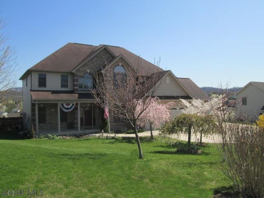 Custom built 6 bedroom, 5 bath home on one of the largest lots in Quince Court.  This 5200sq.ft. home features all of the quality you would expect from the granite and tile floors, solid oak interior doors and an abundance of living space.  The interior flows nicely with a double staircase to the second floor.  The large Master Suite has a breathtaking view from the sitting area.  Island kitchen features stainless steel appliances and large nook area.  First floor office could be a sixth bedroom and there is a full bath on this level.   Lower level has an second kitchen and tons of storage.  The garage is 34x23! Motivated seller, all qualified offers will be considered.