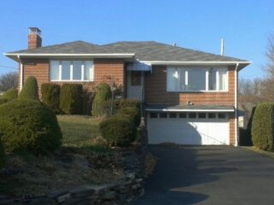 New roof and home warranty are reason enough to take a look at this 2 bedroom, 2.5 bath, meticulously maintained ranch home in Hollidaysburg borough. Central air, gas hot water heat and large rooms make this the home for you. Large yard, covered patio, 2 car garage, wood burning fireplace, family room, new flooring in kitchen and baths, and a quiet street are just some of the extras.