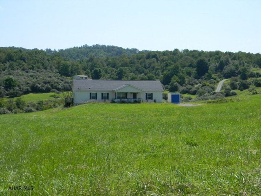 Country Rancher on 5.2 acres. 3 Bed, 2.5 Bath, Kit, L.R., D.R., D.A., & first floor Laundry. Full walk-out Bsmt, Oil FA, Central Air & 200-AMP electric. Full walk-up attic for plenty of storage.