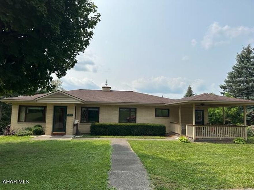 One story living. This home offers 2 bedrooms and 2 baths. There is a bonus room that is used as an office that could be converted into a bedroom. Full basement with very tall ceilings. New furnace was installed within last two months.
