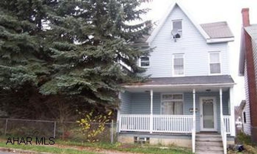 fixer upper on a triple lot in Juniata.  Loads of potential! sold as is.