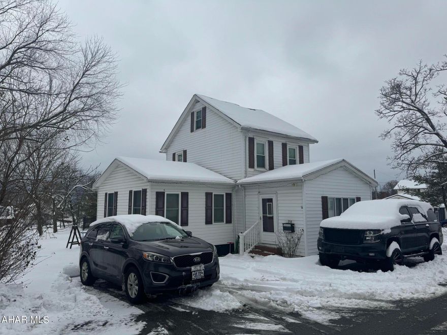 Great ready to move into home located in Juniata. Updated 1st floor master bedroom addition with walk in closet and private 1/2 bath. large living room with vaulted ceilings. Fist floor laundry. 2 bedrooms on 2nd floor with abundance of closet space. The 3rd floor is also finished with heat and used as additional bedroom. Nice lot size and off street parking.