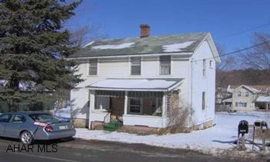 Rt N 53 to Van Ormer - Right on 865 - house one block on left. Nice vinyl sided two story within minutes of Glendale Lake and Rock Run Recreation Area.