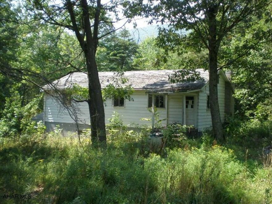 Very secluded location, property is in poor condition.