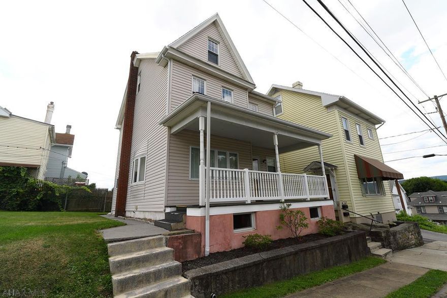 There is so much to love about this perfectly practical home located in Altoona, PA. Very large living room with adjacent dining room makes home great for large gatherings. Home also includes an updated kitchen with appliances. Upstairs there are 3 bedrooms, a full bath, and a very spacious attic that could be used as 4th bedroom. Exterior amenities include a large yard, tranquil front porch, and brand new roof. Ask to see this home today!