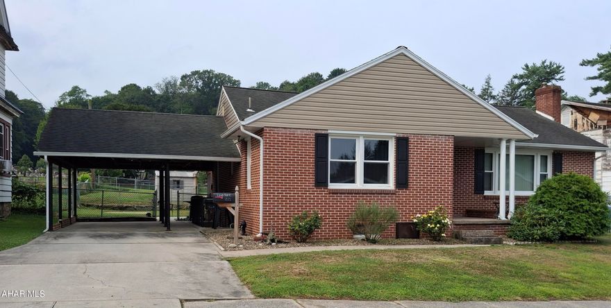 Here you go  right in the heart of Williamsburg .. This Brick Ranch Home has 2 bedroom 2 bath  updated kitchen w/ corian counter top...dining room with luxury vinyl flr....livingroom w/ propane fireplace LV flr .. screened in back patio, fenced in yard, shed, centrAL A/C, 2 oil tanks , hot water heat, electric hot water heater. To many amenities to write then all ... This home is definitely one you dont want to slip by you ....Listed for $180,000 call agent for your private tour today