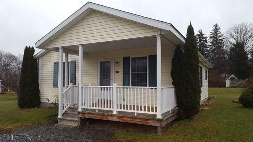BEAUTIFULLY MAINTAINED RANCHER IN THE CHESTNUT RIDGE SCHOOL DIST.  2  BEDROOM / 2 BATH  HOME WITH LARGE OPEN FLOOR PLAN, SEPERATE UTILITY/LAUNDRY ROOM, LARGE FRONT COVERED PORCH , ROOMY REAR DECK ,  NICE YARD WITH STORAGE SHED .....PRICED RIGHT