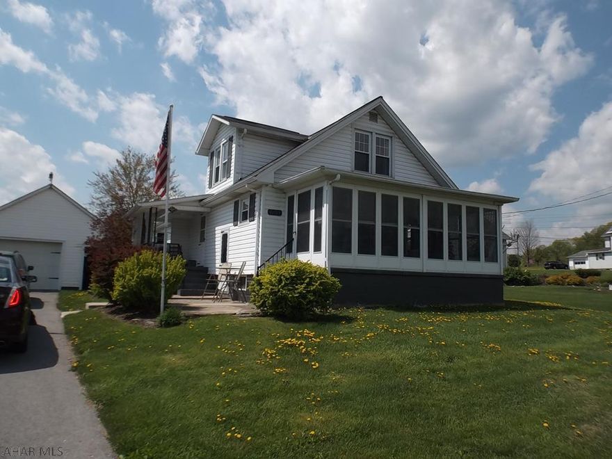 Totally remodeled. Newer windows, Sun room, Move right in. Public water and sewer. Well still on property. 2 electric boxes, 100 amp and 200 amp. 2 car garage. 16 x 16 Composite deck.