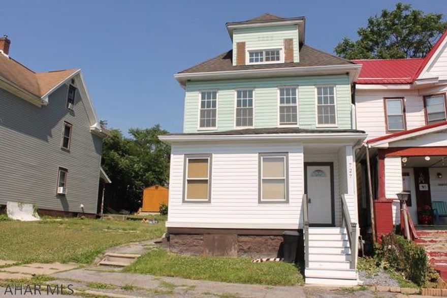 Calling all investors! Nice duplex in Juniata area, could be a triplex with some work on the 3rd floor! Property offers new electric, new water lines and off street parking. Property being sold 'AS IS'. Call today to get your private tour before it's gone.