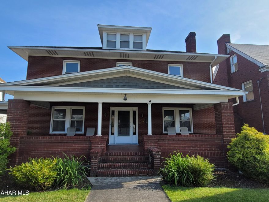 Huge home in Martinsburg Borough! Beautiful hardwood floors. Family room and a separate living room with beautiful built ins, French doors, and a fireplace! Walk in closets in all the bedrooms. 2nd floor balcony off master bedroom. Basement is huge and tall ceilings with poured concrete walls!  Huge front porch and nice back deck. This house is ready to be lived in. All the rooms are spacious and bright. Home can be heated on Oil or Coal. Natural Gas could also an option in this home! Come see this one before it's gone.