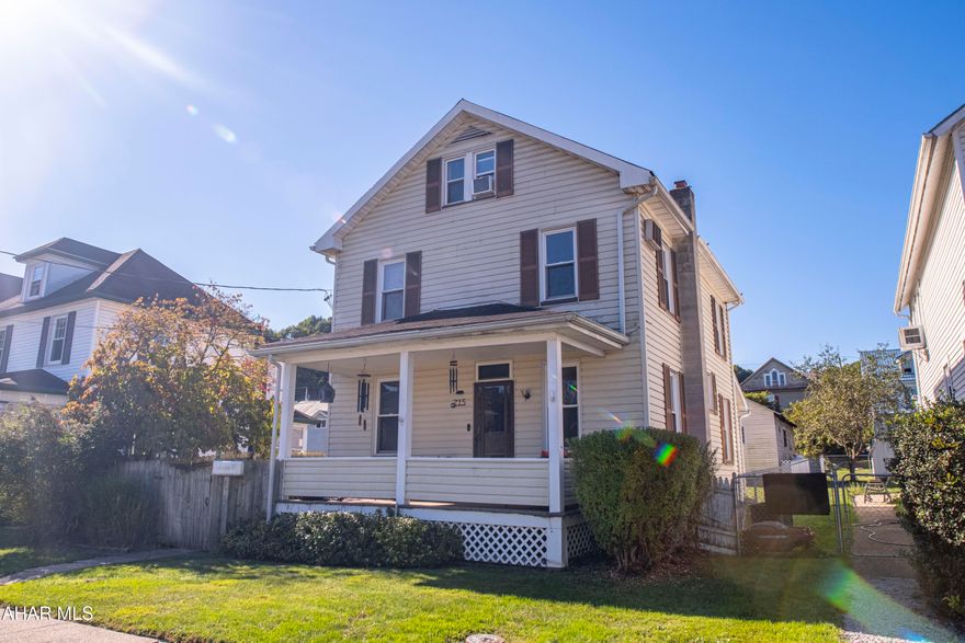 Welcome to this charming two-story home, designed for comfort, convenience.The main level offers a perfect blend of communal and practical spaces, starting with a large, bright living room that forms the heart of the home. Flowing seamlessly from the living area is a nice kitchen boasting ample counter space, which opens into a cute eating area tucked to the side—the ideal spot for casual meals or a cozy breakfast nook. Adding to the first floor's functionality is a dedicated laundry area .

Upstairs, the home provides private sanctuaries in its three comfortable bedrooms and a well-appointed full bath.

The flexible living space continues upward to the finished attic. This fantastic bonus area is both heated and cooled, providing year-round utility as a potential fourth bedroom, home office, media room, or private retreat.

Outdoor living is a highlight with a large, enclosed wrap-around rear porch that extends your living area. The property is completed by a garage, carport and fully fenced-in yard, ensuring a safe and secure environment for play and pets.