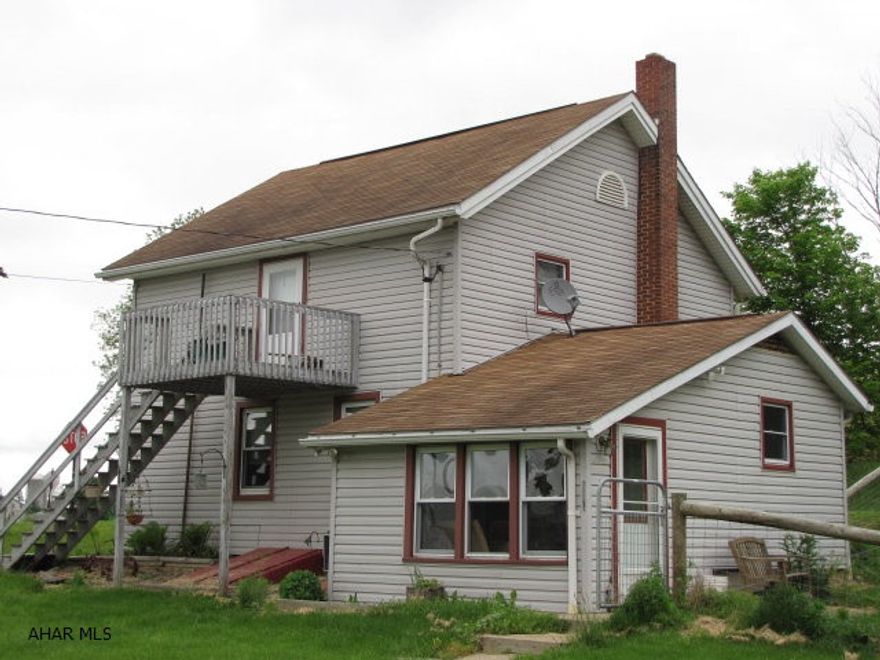 Country Living with lots of space. Great heated & AC over sized garage (24 x 32) for man-cave. Spacious rooms, laundry room on first floor. Wood/pellet stove in living room. Central vac too! Selling for 15,000 less than 2009 appraisal. Great price @ $139,900.