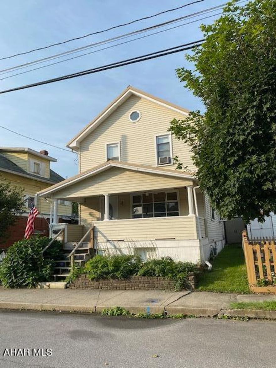 Nestled in a cute neighborhood, this 4 bedroom, 2 1/2 bath is a must see. Home offers first floor laundry, bathroom, and open floor plan. The basement is finished and was used as a 4th bedroom. New electric panel, roof, hot water tank, and AC units have all been done for you, just need your finishing touches. Also features a patio and fenced in side yard with firepit.