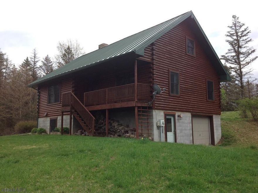 Looking for a private, hunting/fishing property of 26+ acres with large pond and Log cabin, or for a full time residence.  Don't miss this property at a great price. Located minutes from downtown Bedford.