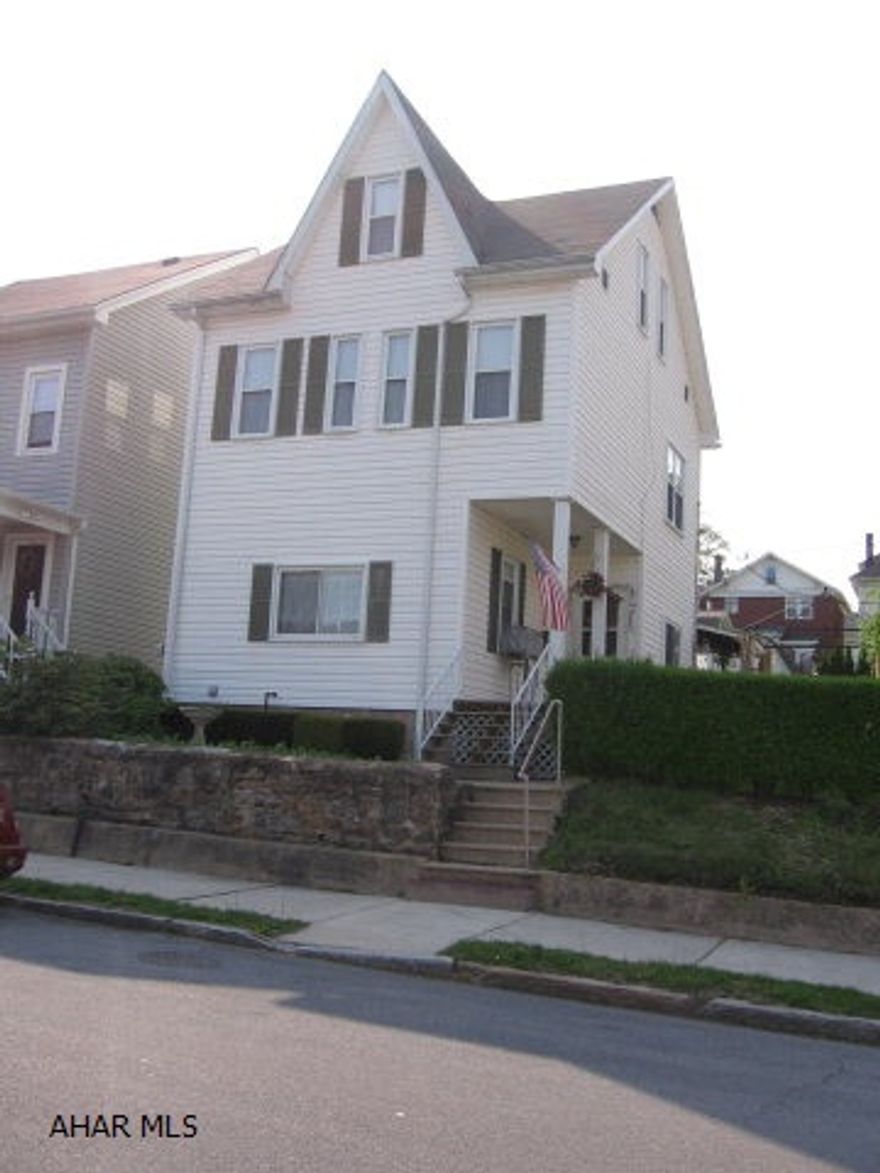 Great move in ready family home in Fairview. Four bedrooms with a finished 3rd floor that would be great for additional bedroom or rec room. Competely updated eat-in kitchen with island. Covered porch and large deck just off the kitchen that overlooks beautifully landscaped yard. Great for entertaining. Plenty of off street parking. In the Juniata Gap Elementary School District.