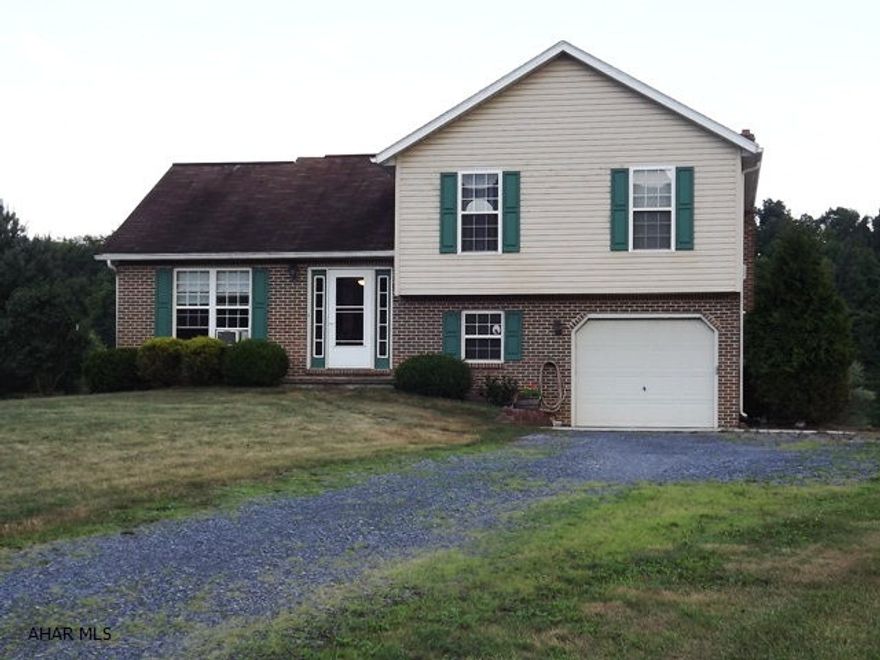 Situated in a beautiful area of Bedford County! Offers 4 floors of living space with 3 bedrooms, 3 baths, an office/den and handicap accessible. Great value!