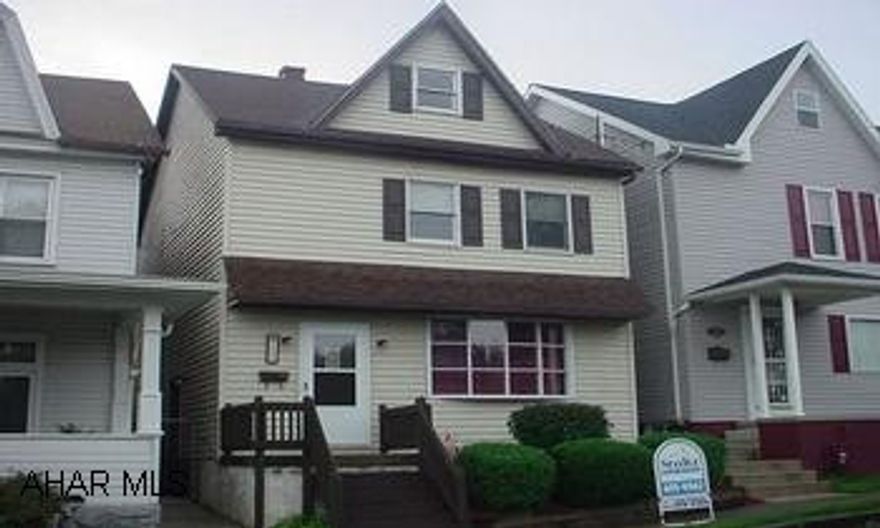 Beautifully remodeled East End home with swimming pool, 2 large decks, new kitchen and appliances, ceramic tile and jacuzzi tub. There is off street parking, finished 3rd floor with heat and closets which is 3rd bedroom. Move in condition! This fully remodeled home in nice neighborhood offers eat in kitchen w/new countertops and all appliances, 1.5 baths w/main bath being a jacuzzi bath, beautiful ceramic tile and new carpet throughout, central air, security system, French doors, deck in front and back plus a 12x24 oval above ground pool w/wrap around deck. Off street parking - too many upgrades to list. A MUST SEE BEAUTY! Call John @ 329-2359